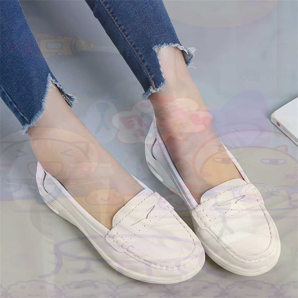 Streetwear Brand Design Ideas - Soft SLIP-ON สตรีขนาดใหญ่รองเท้าเทนนิสสเก็ตบอร์ดสุภาพสตรีรองเท้าผ้าใบแบรนด์หรูกีฬาวิทยาลัย Drop Shipping