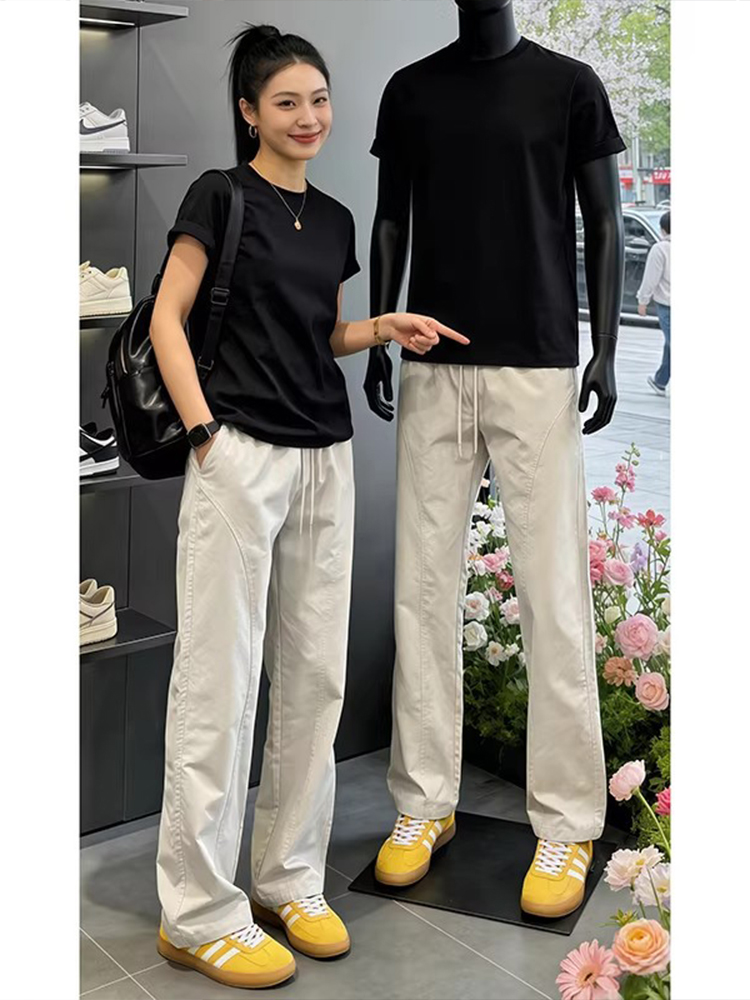 กางเกงลำลองผ้าไหมน้ำแข็งแห้งเร - Streetwear Outdoor Brand บทวิจารณ์และราคา
