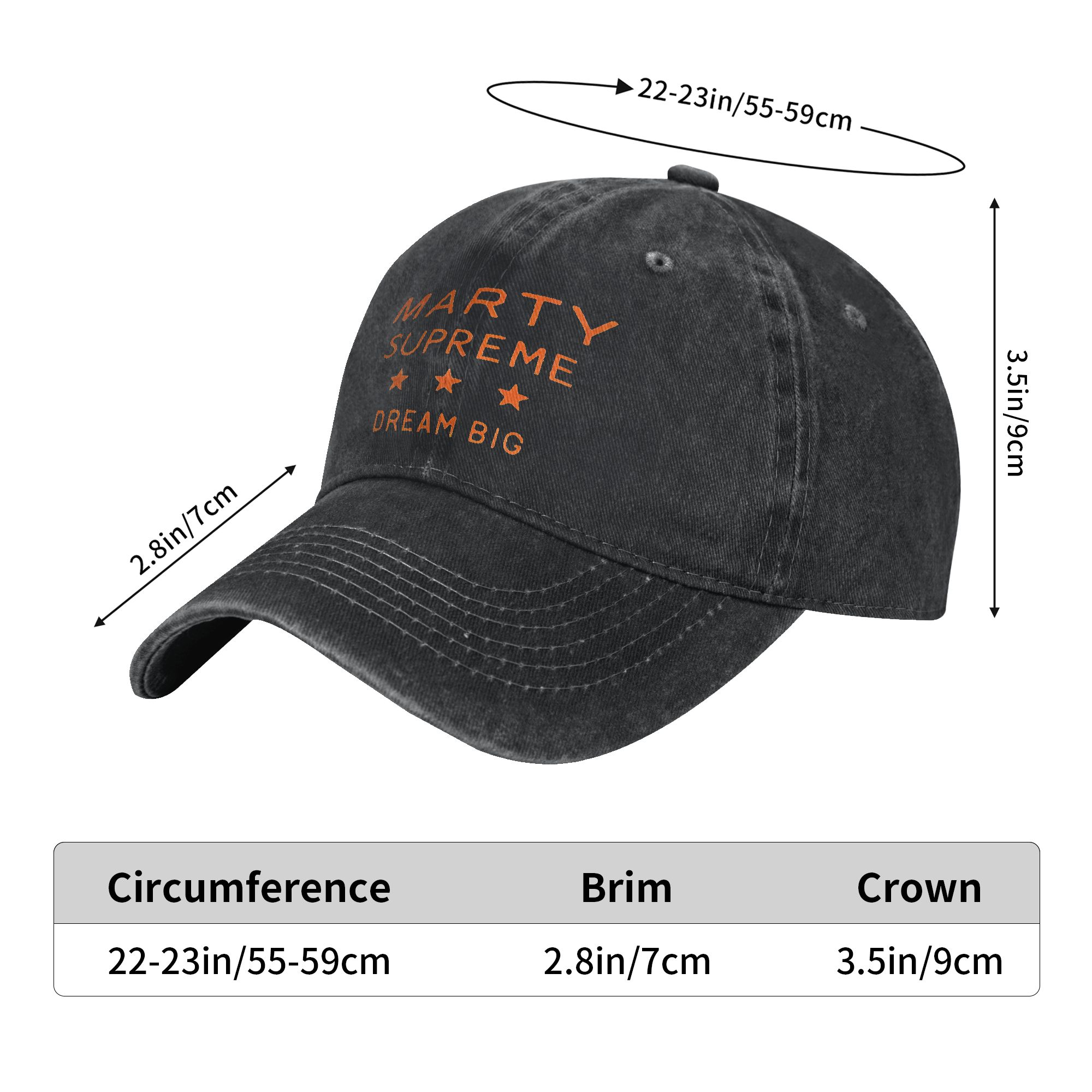 หมวกเบสบอล Marty-Supreme PingP - Supreme Brand Streetwear บทวิจารณ์และราคา