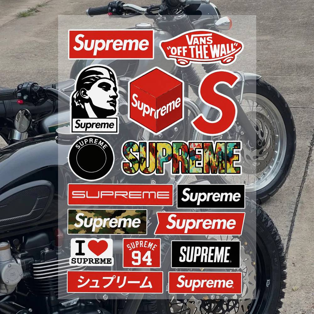 ชุดสติกเกอร์แบรนด์ A-s-supreme - Supreme Brand Streetwear บทวิจารณ์และราคา
