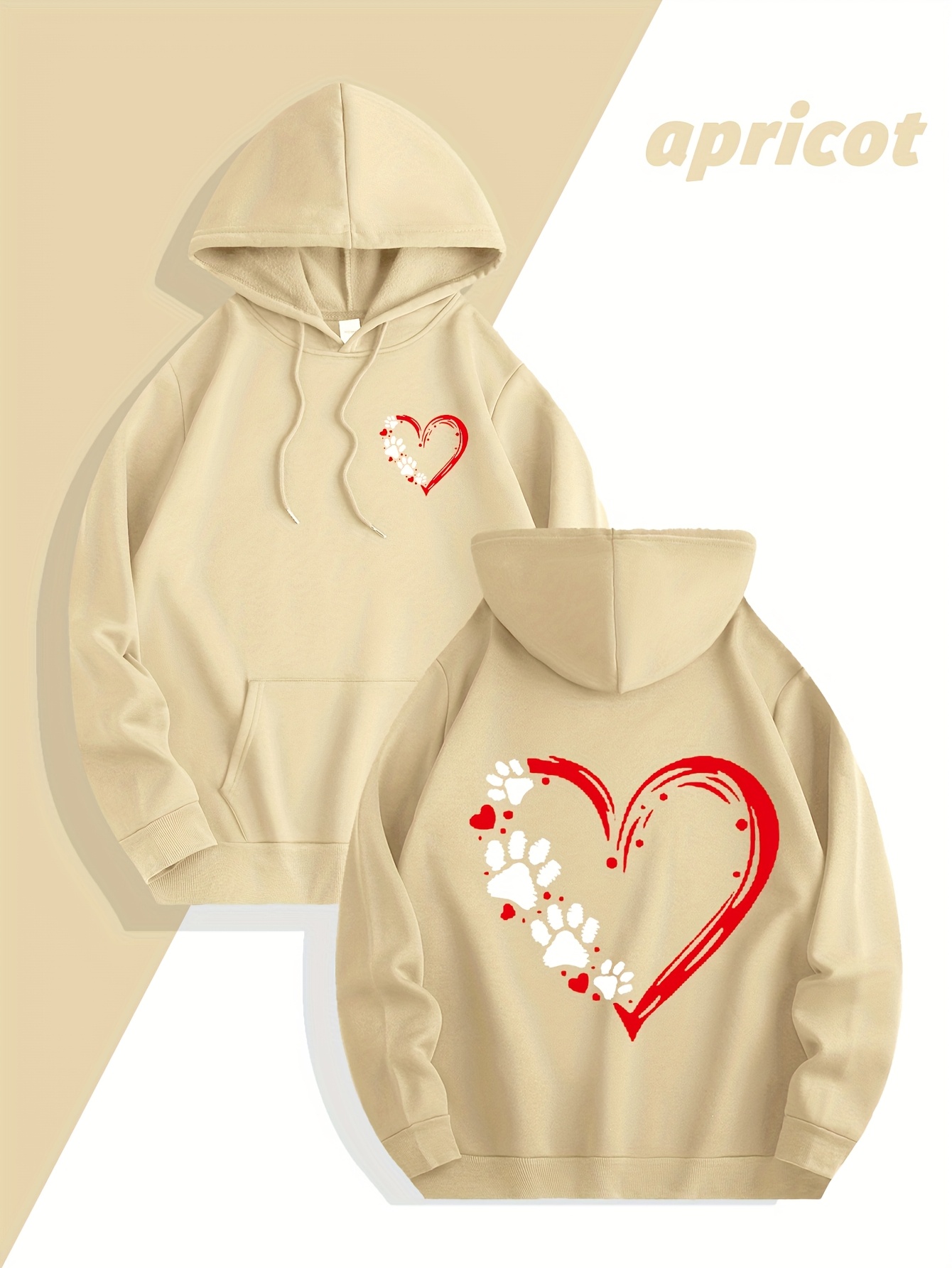 เสื้อสเวตเชิ้ตผู้ชายลายหัวใจแบ - Streetwear Outdoor Brand บทวิจารณ์และราคา